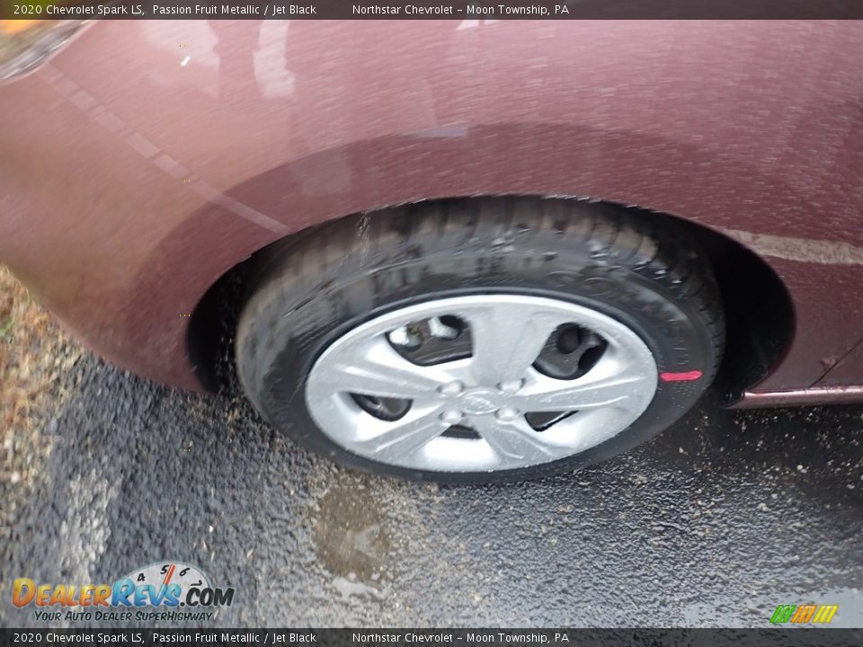 2020 Chevrolet Spark LS Passion Fruit Metallic / Jet Black Photo #3