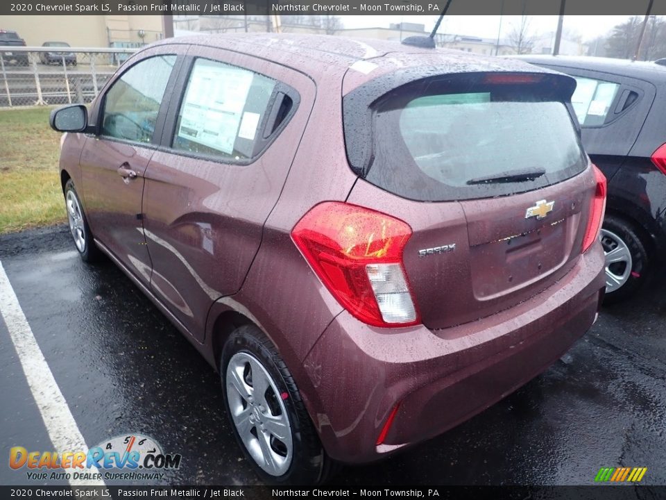 2020 Chevrolet Spark LS Passion Fruit Metallic / Jet Black Photo #4
