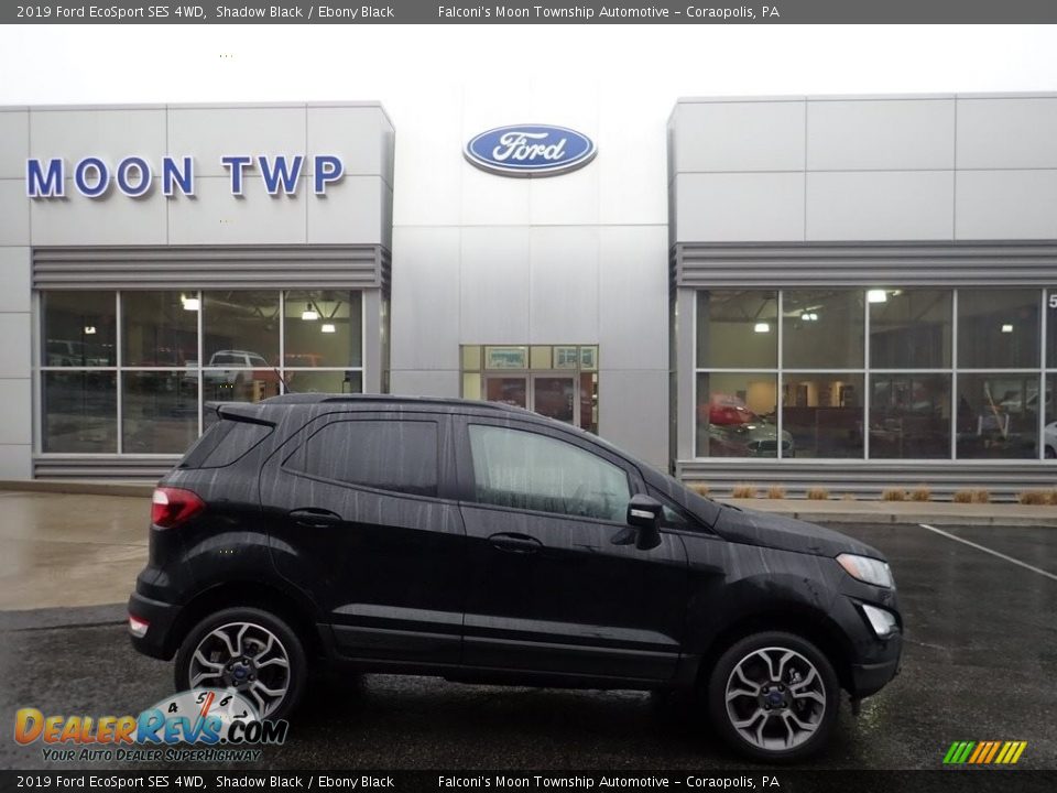 2019 Ford EcoSport SES 4WD Shadow Black / Ebony Black Photo #1