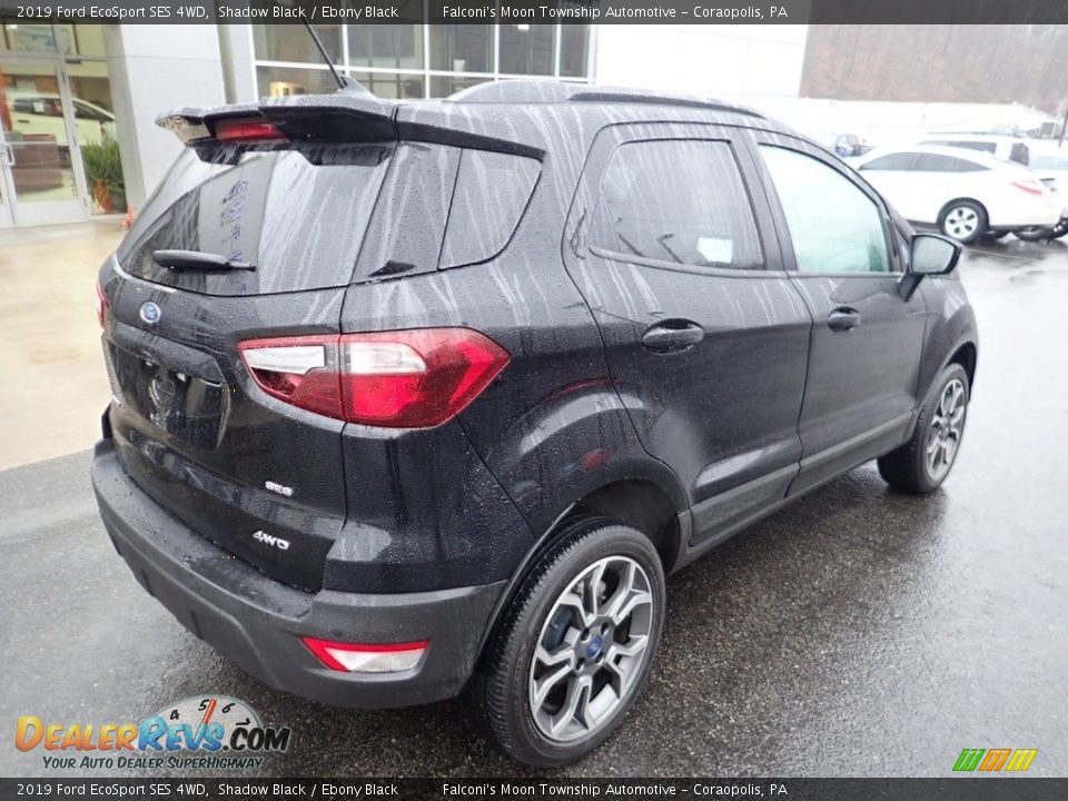 2019 Ford EcoSport SES 4WD Shadow Black / Ebony Black Photo #2