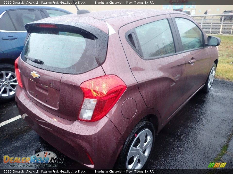 2020 Chevrolet Spark LS Passion Fruit Metallic / Jet Black Photo #5