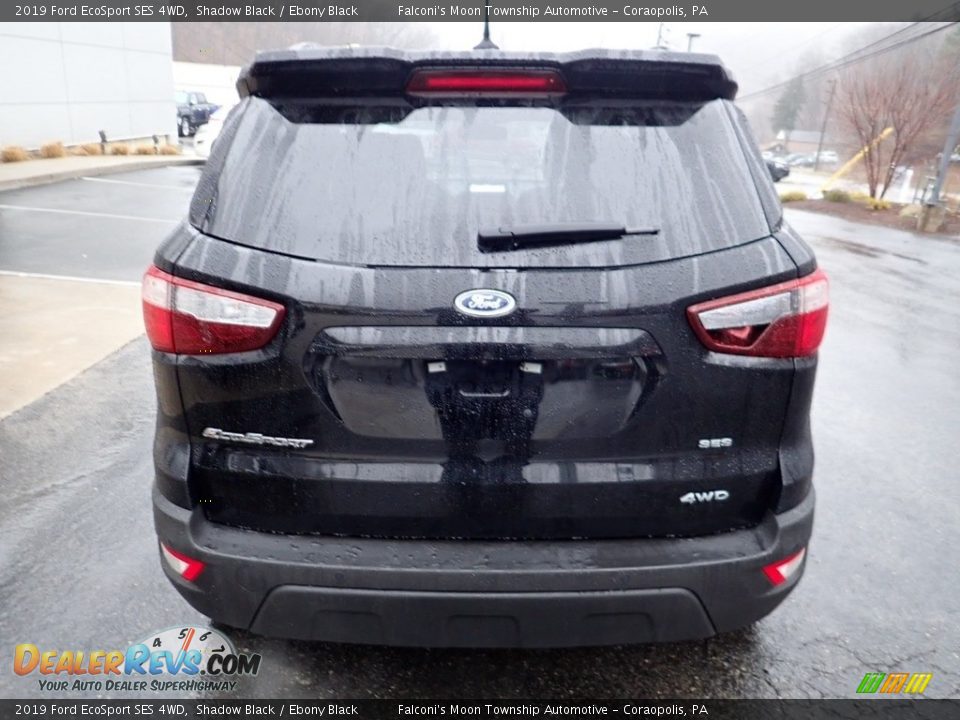 2019 Ford EcoSport SES 4WD Shadow Black / Ebony Black Photo #3