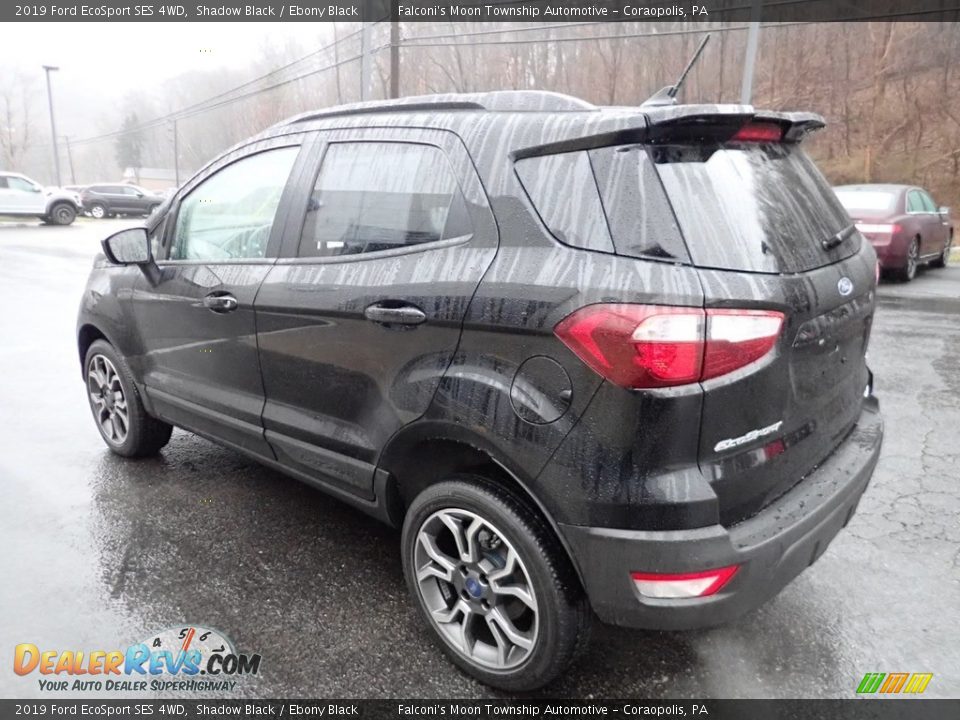 2019 Ford EcoSport SES 4WD Shadow Black / Ebony Black Photo #4