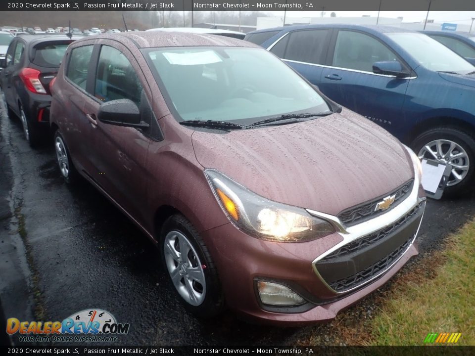 2020 Chevrolet Spark LS Passion Fruit Metallic / Jet Black Photo #9