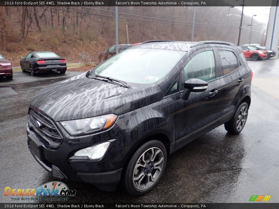 2019 Ford EcoSport SES 4WD Shadow Black / Ebony Black Photo #6