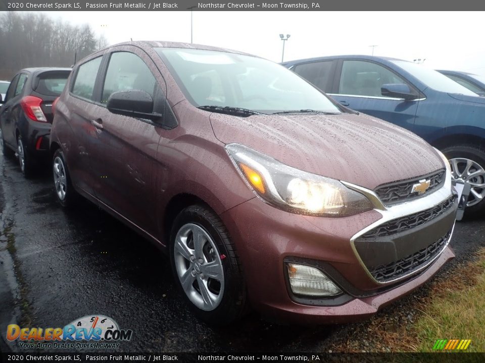 2020 Chevrolet Spark LS Passion Fruit Metallic / Jet Black Photo #10