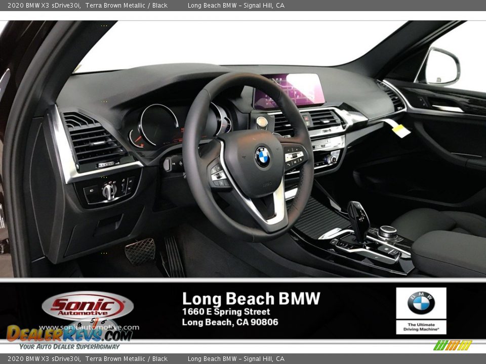 2020 BMW X3 sDrive30i Terra Brown Metallic / Black Photo #4