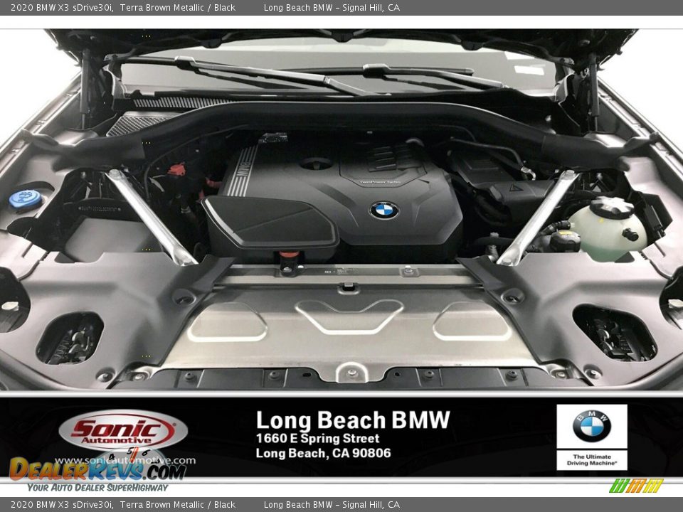 2020 BMW X3 sDrive30i Terra Brown Metallic / Black Photo #8