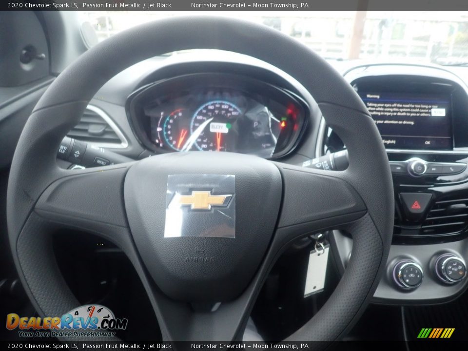 2020 Chevrolet Spark LS Passion Fruit Metallic / Jet Black Photo #19