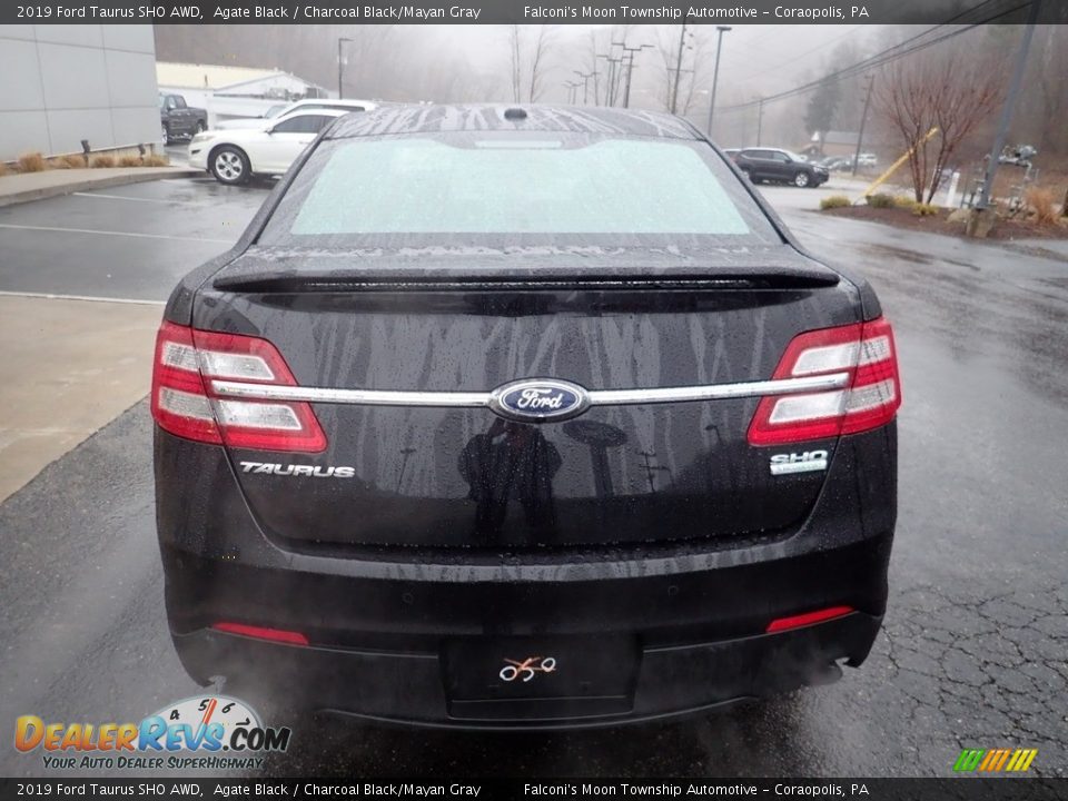 2019 Ford Taurus SHO AWD Agate Black / Charcoal Black/Mayan Gray Photo #3