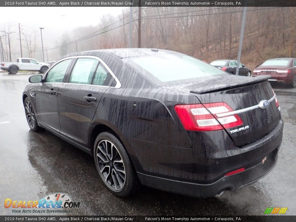 2019 Ford Taurus SHO AWD Agate Black / Charcoal Black/Mayan Gray Photo #4