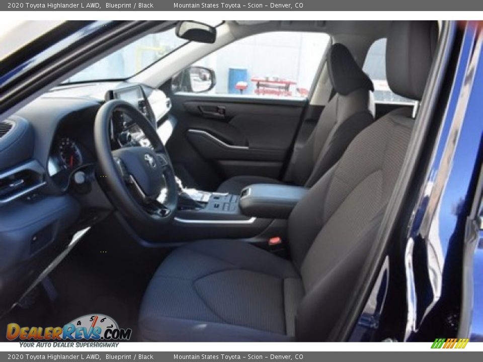 2020 Toyota Highlander L AWD Blueprint / Black Photo #6