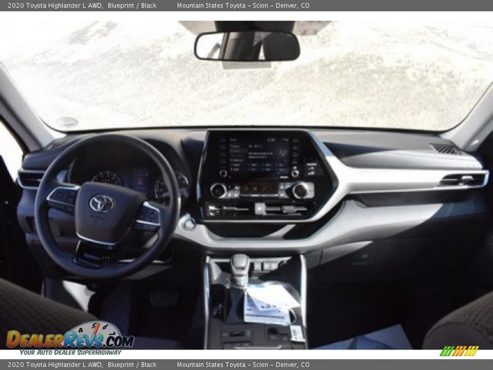 2020 Toyota Highlander L AWD Blueprint / Black Photo #7