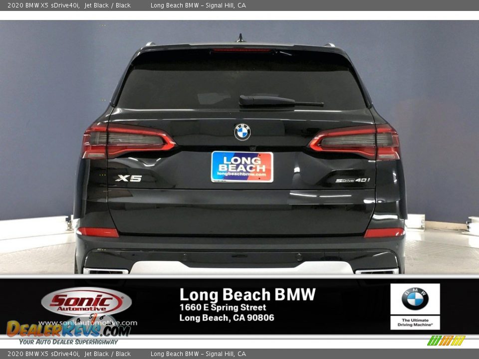 2020 BMW X5 sDrive40i Jet Black / Black Photo #3