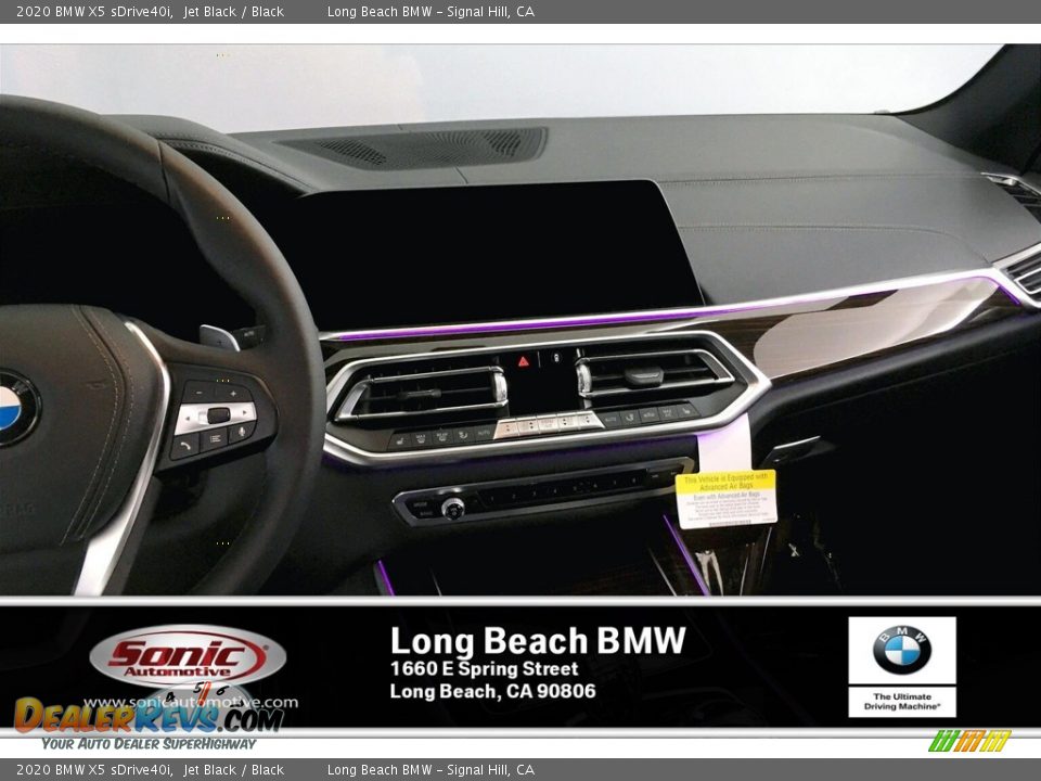 2020 BMW X5 sDrive40i Jet Black / Black Photo #5