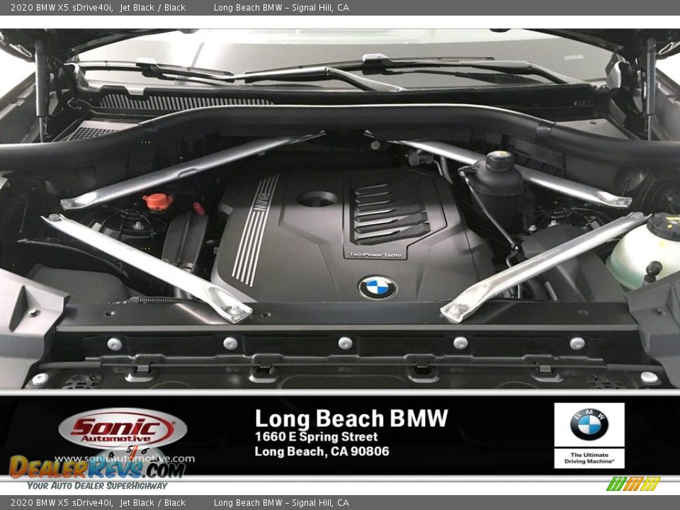 2020 BMW X5 sDrive40i Jet Black / Black Photo #8