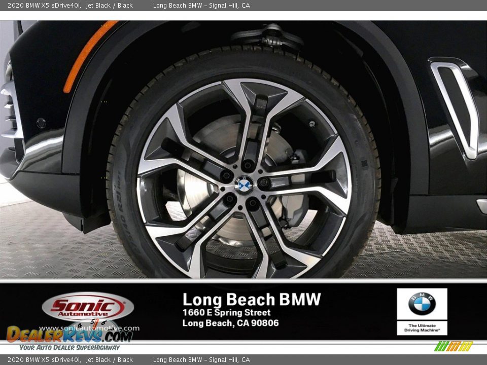 2020 BMW X5 sDrive40i Jet Black / Black Photo #9