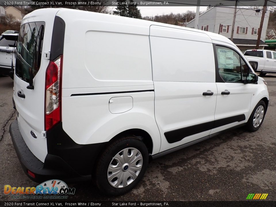 2020 Ford Transit Connect XL Van Frozen White / Ebony Photo #6