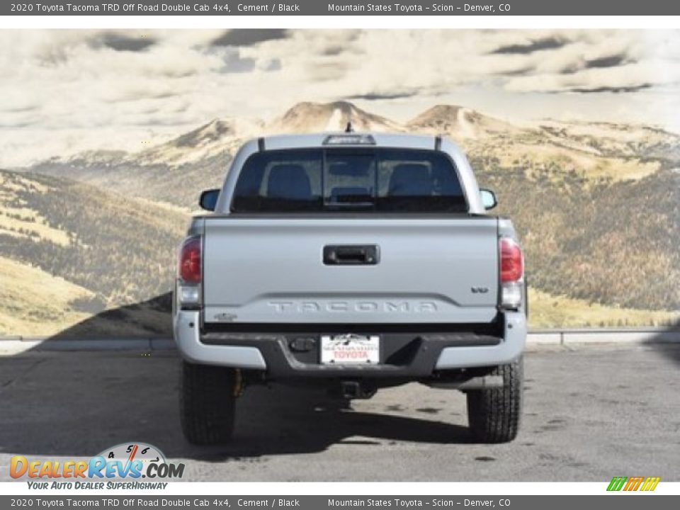 2020 Toyota Tacoma TRD Off Road Double Cab 4x4 Cement / Black Photo #4