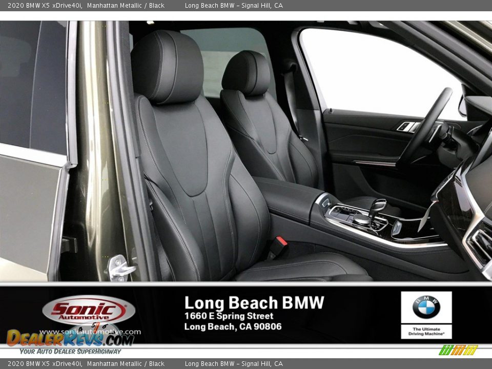 2020 BMW X5 xDrive40i Manhattan Metallic / Black Photo #7