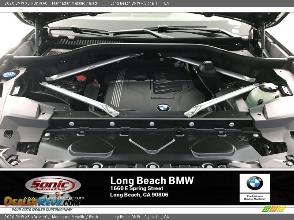 2020 BMW X5 xDrive40i Manhattan Metallic / Black Photo #8