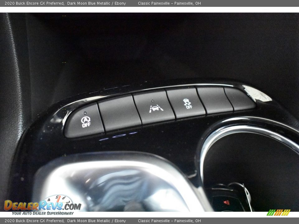 2020 Buick Encore GX Preferred Dark Moon Blue Metallic / Ebony Photo #4