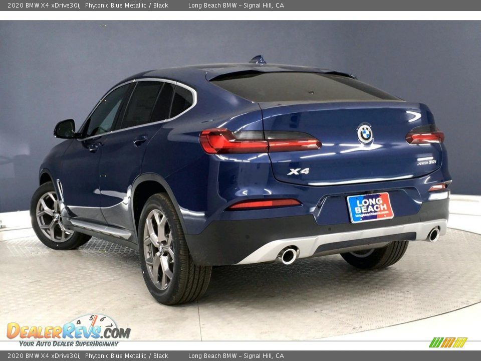 2020 BMW X4 xDrive30i Phytonic Blue Metallic / Black Photo #2