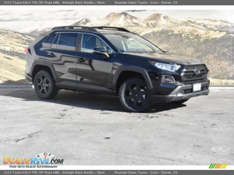 2020 Toyota RAV4 TRD Off-Road AWD Midnight Black Metallic / Black Photo #1