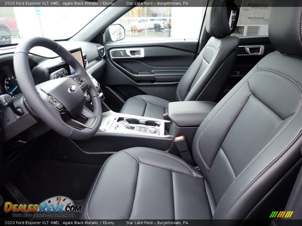 Front Seat of 2020 Ford Explorer XLT 4WD Photo #10