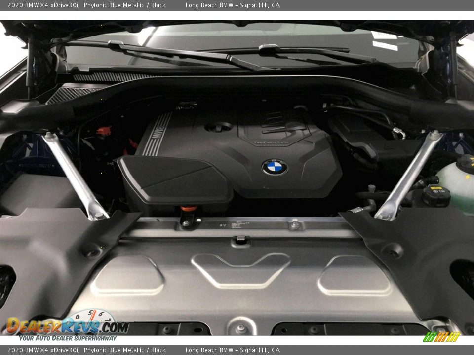 2020 BMW X4 xDrive30i Phytonic Blue Metallic / Black Photo #8