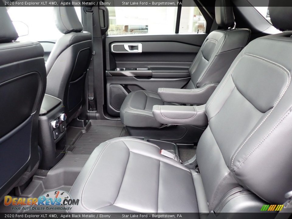 Rear Seat of 2020 Ford Explorer XLT 4WD Photo #11