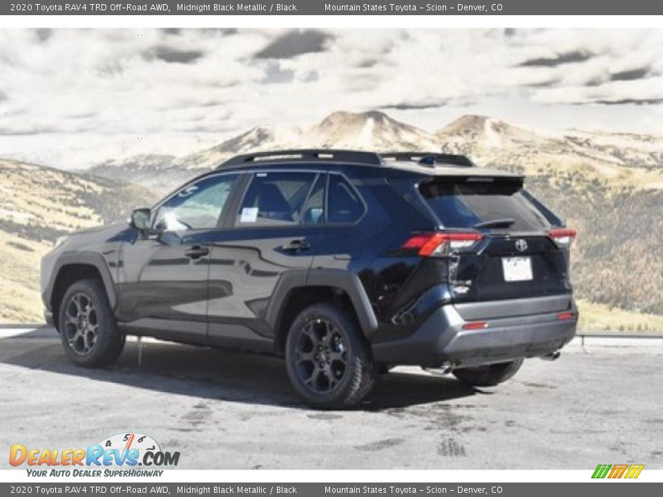 2020 Toyota RAV4 TRD Off-Road AWD Midnight Black Metallic / Black Photo #3