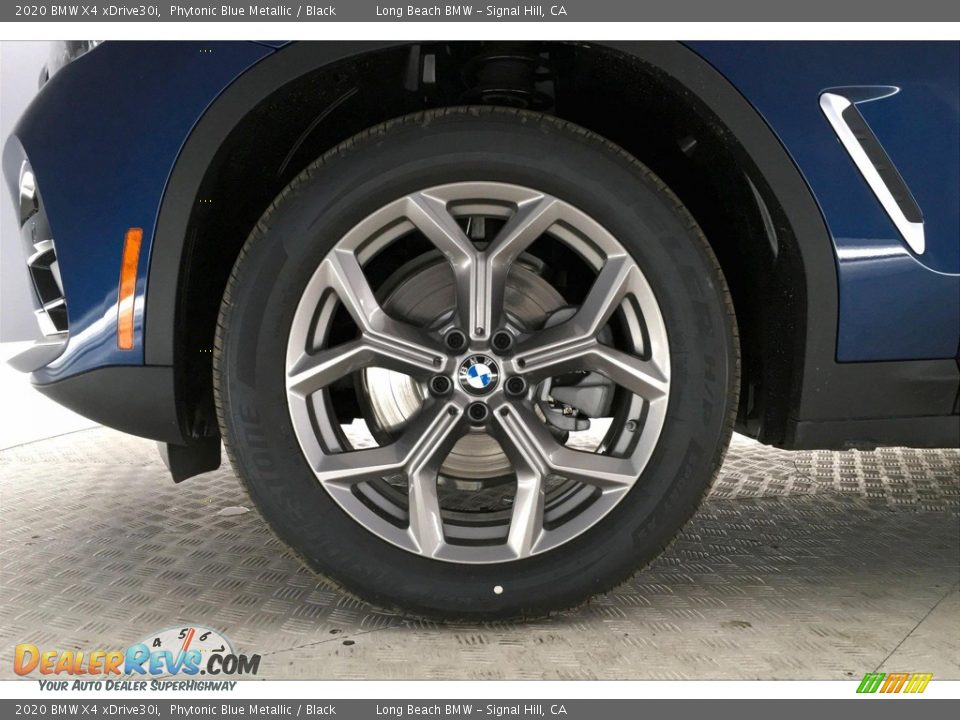 2020 BMW X4 xDrive30i Phytonic Blue Metallic / Black Photo #9