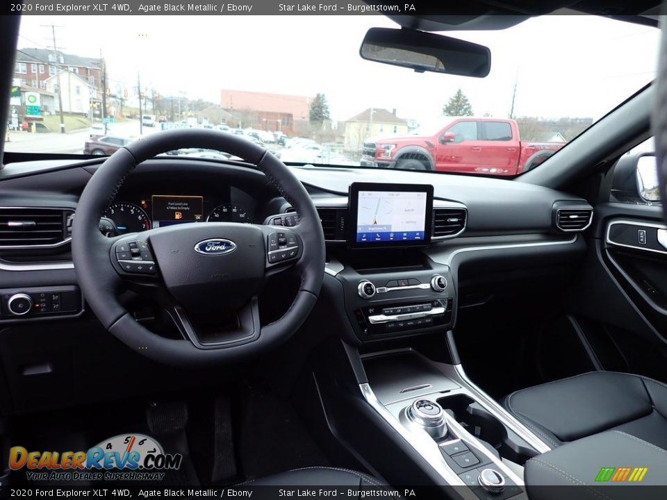 Front Seat of 2020 Ford Explorer XLT 4WD Photo #12