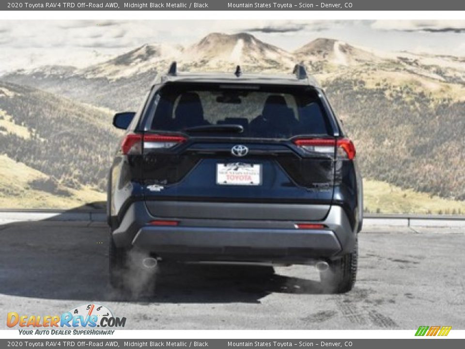 2020 Toyota RAV4 TRD Off-Road AWD Midnight Black Metallic / Black Photo #4