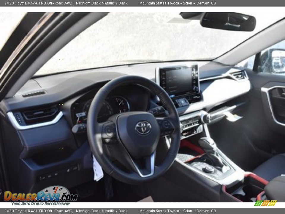 2020 Toyota RAV4 TRD Off-Road AWD Midnight Black Metallic / Black Photo #5