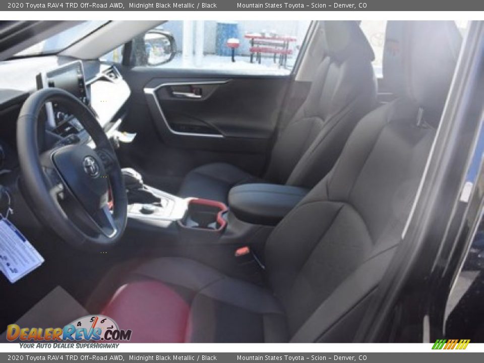 2020 Toyota RAV4 TRD Off-Road AWD Midnight Black Metallic / Black Photo #6