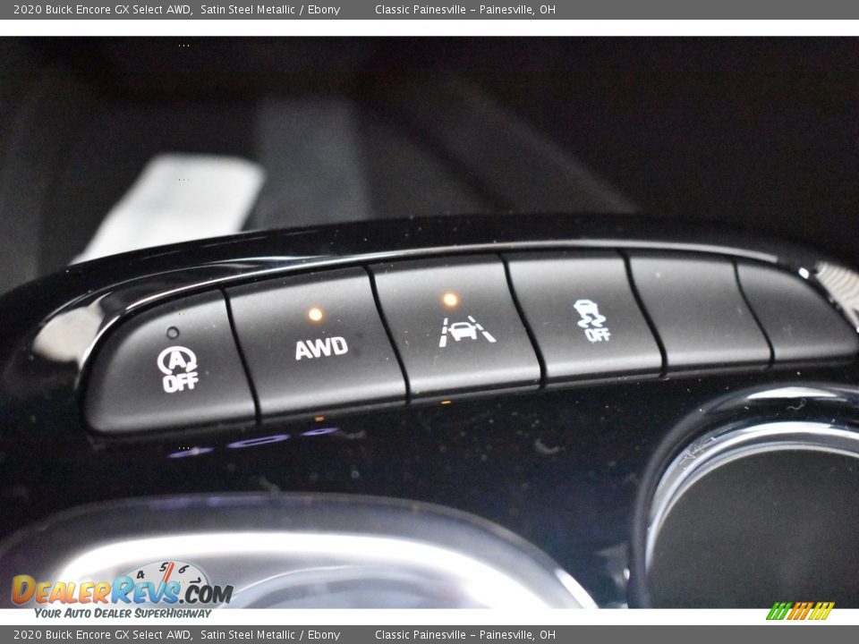 2020 Buick Encore GX Select AWD Satin Steel Metallic / Ebony Photo #5