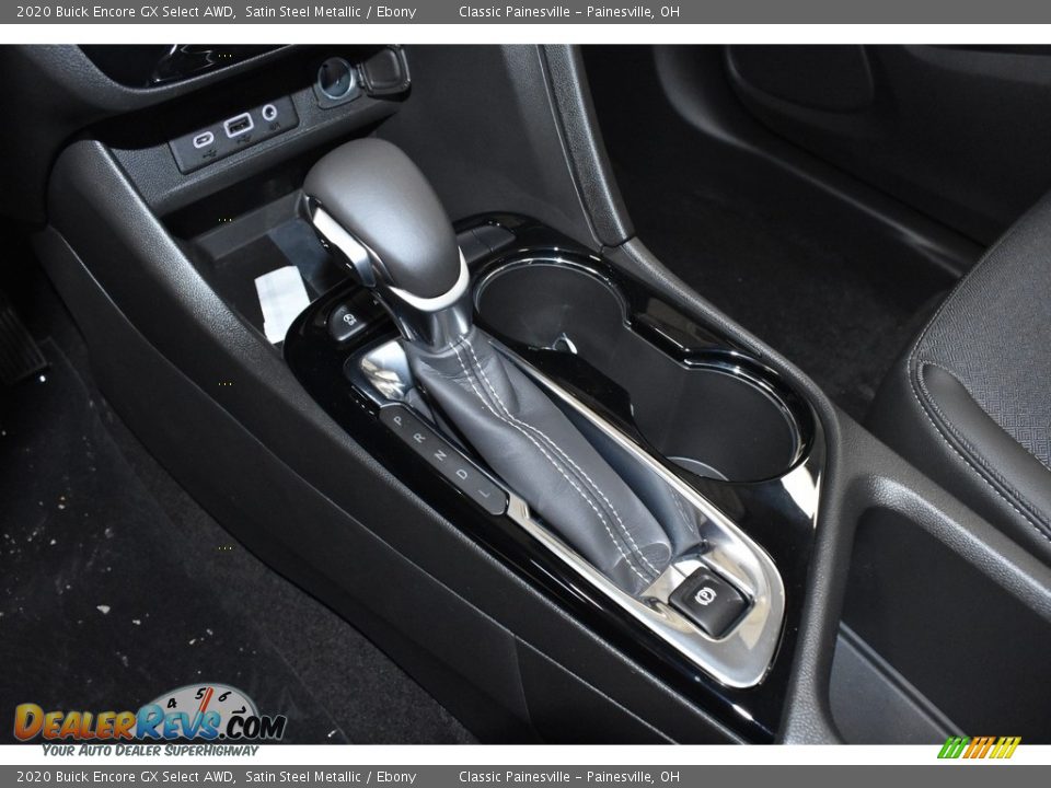 2020 Buick Encore GX Select AWD Satin Steel Metallic / Ebony Photo #13