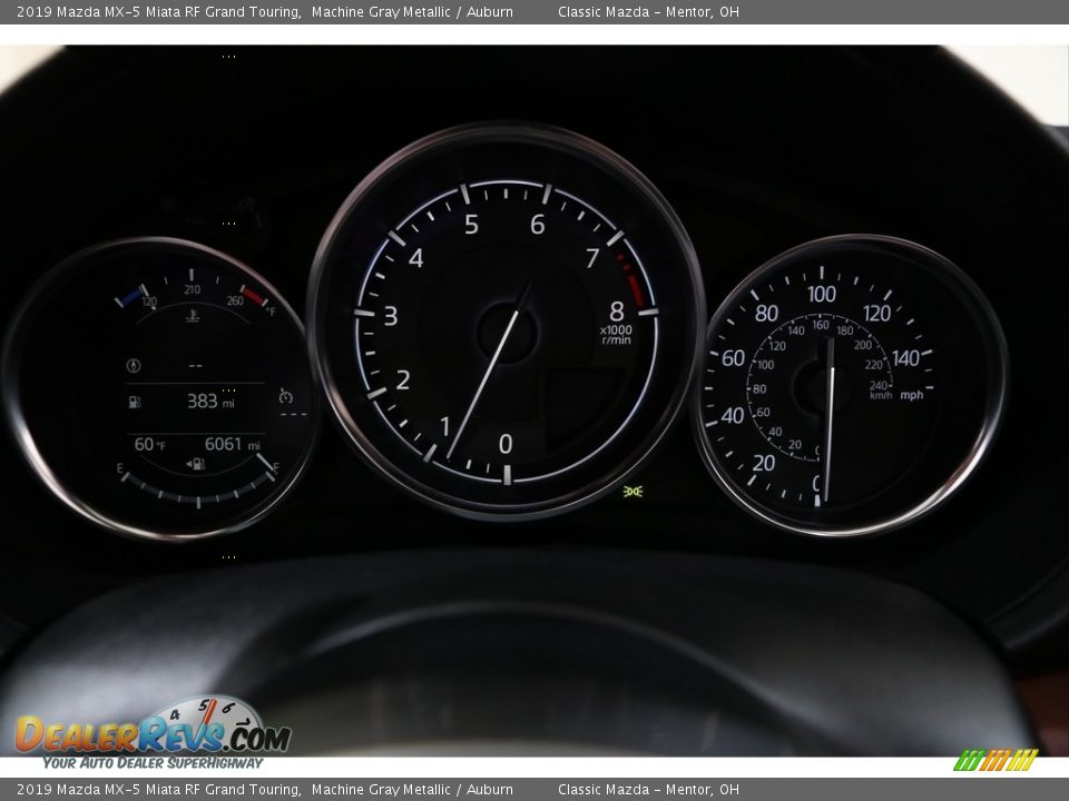 2019 Mazda MX-5 Miata RF Grand Touring Gauges Photo #8