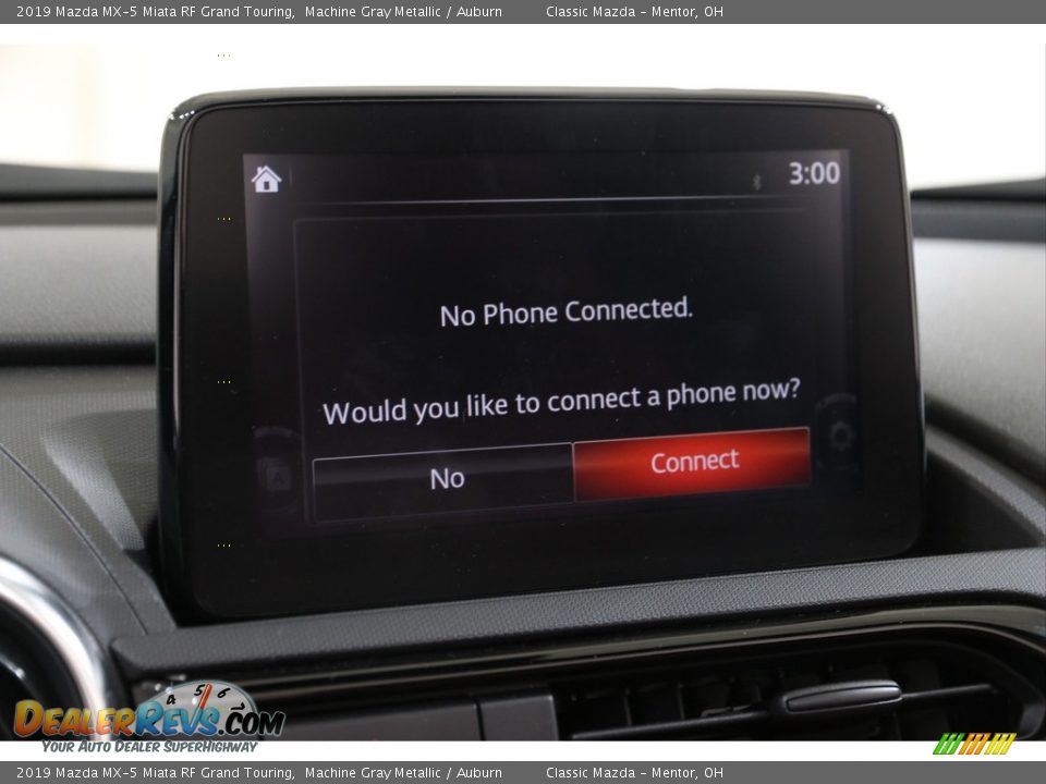 2019 Mazda MX-5 Miata RF Grand Touring Machine Gray Metallic / Auburn Photo #12