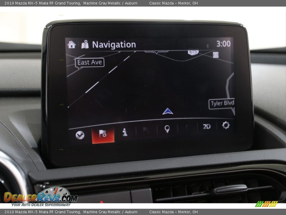 2019 Mazda MX-5 Miata RF Grand Touring Machine Gray Metallic / Auburn Photo #13