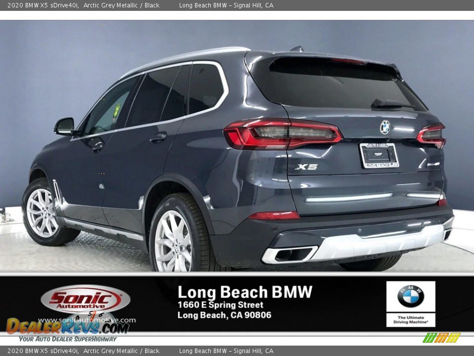 2020 BMW X5 sDrive40i Arctic Grey Metallic / Black Photo #2