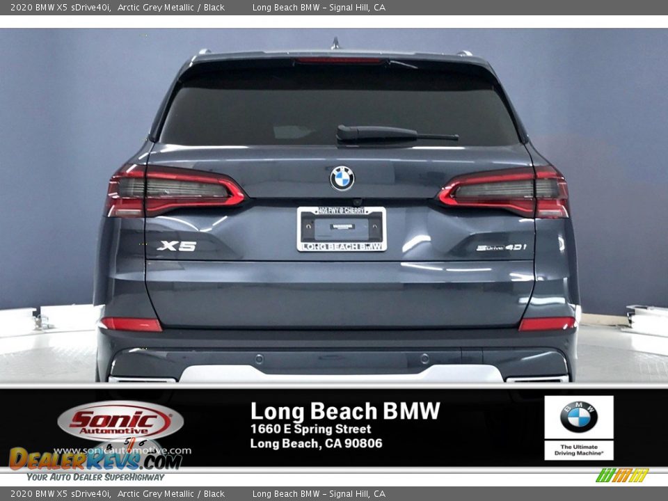 2020 BMW X5 sDrive40i Arctic Grey Metallic / Black Photo #3