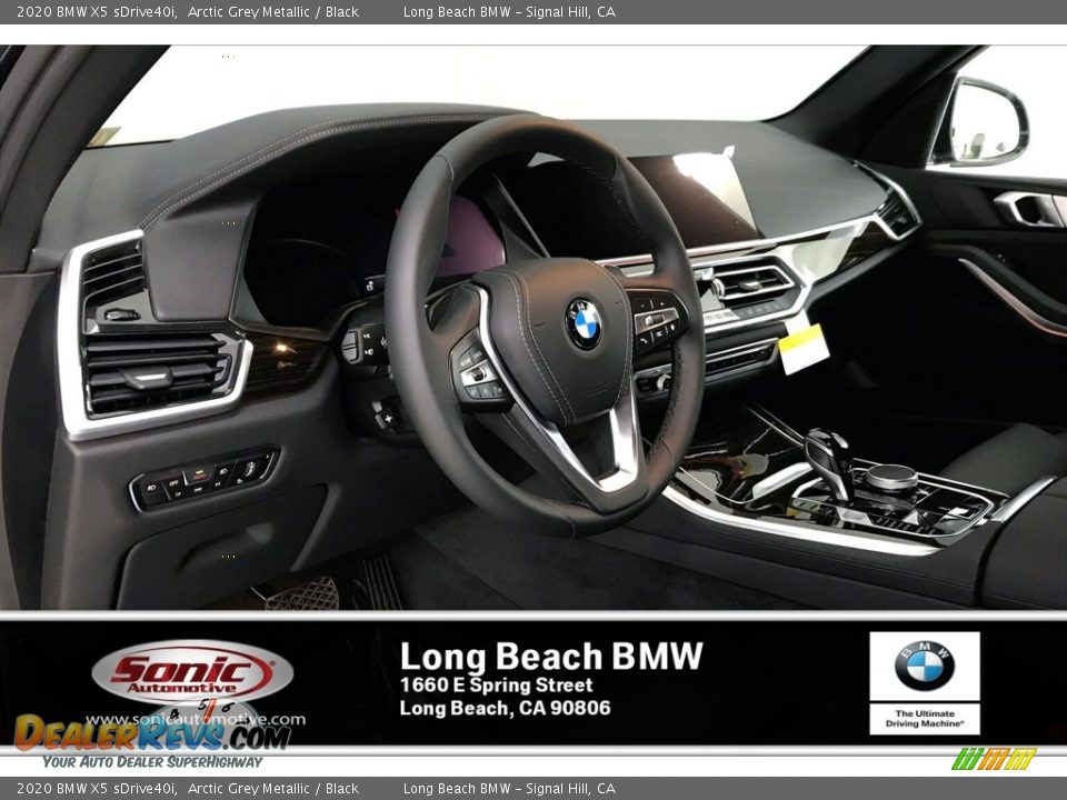 2020 BMW X5 sDrive40i Arctic Grey Metallic / Black Photo #4