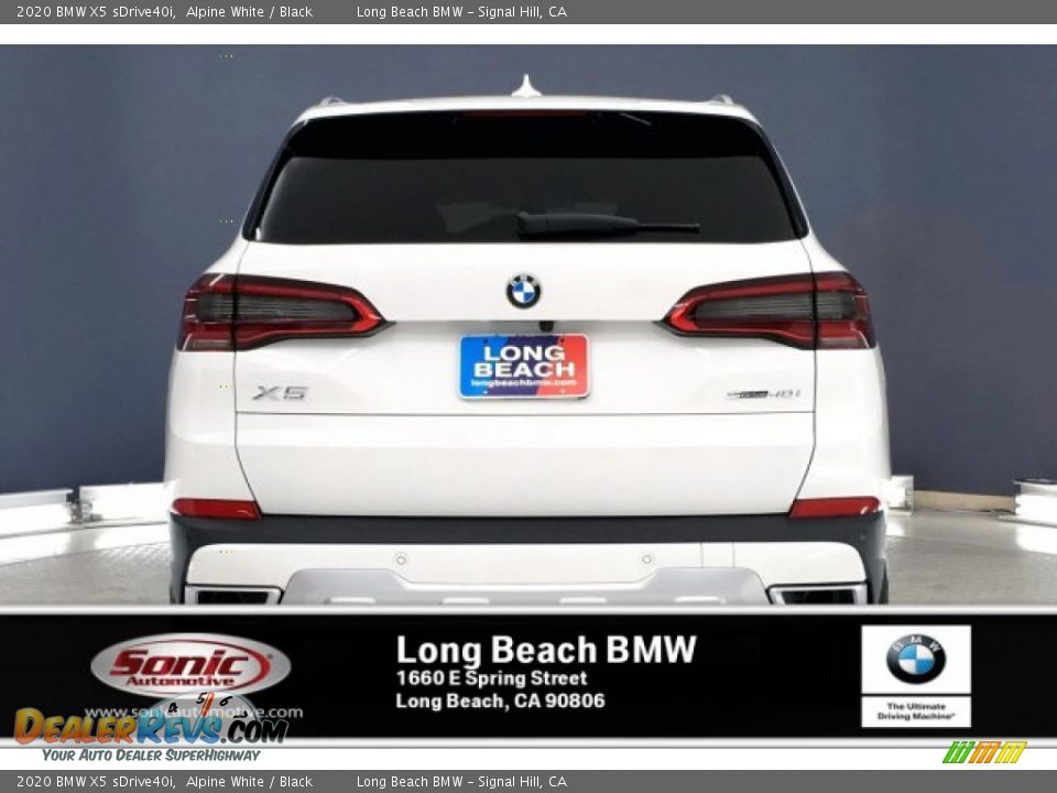 2020 BMW X5 sDrive40i Alpine White / Black Photo #3