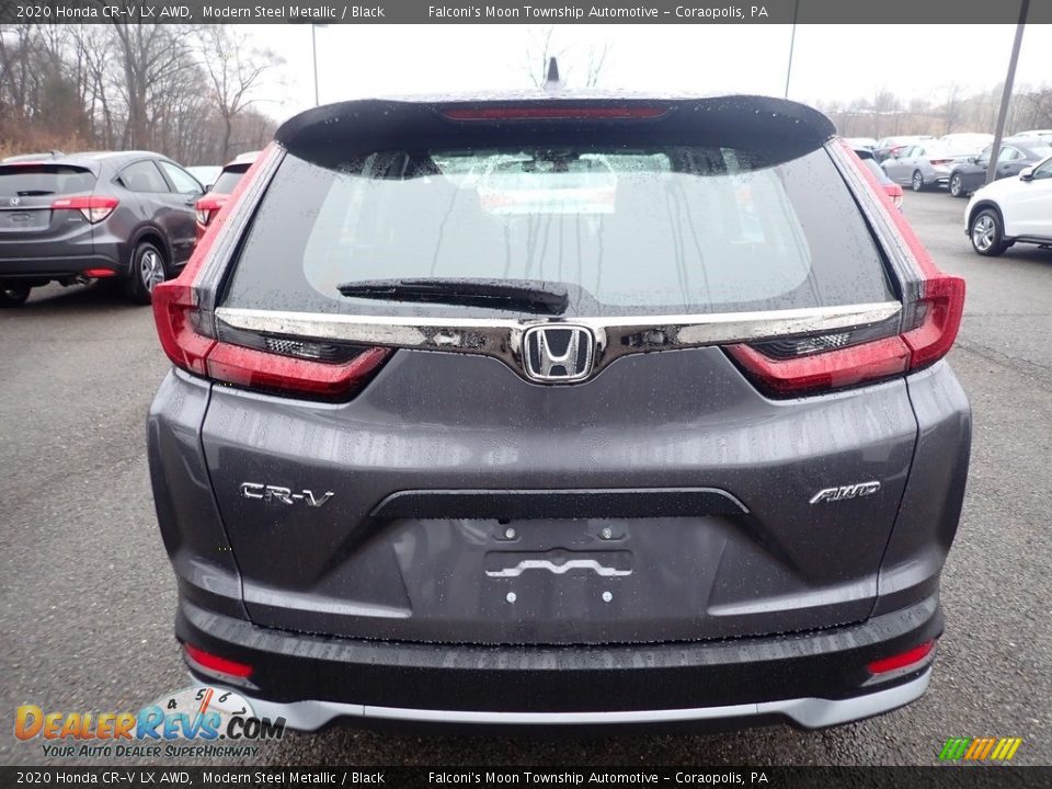 2020 Honda CR-V LX AWD Modern Steel Metallic / Black Photo #3