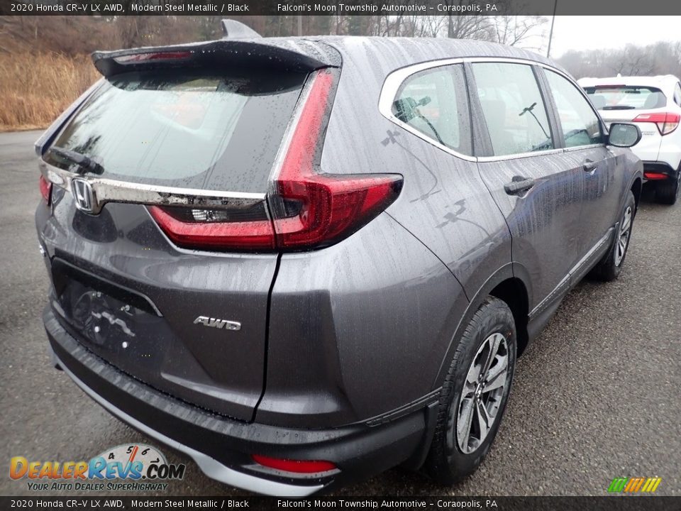 2020 Honda CR-V LX AWD Modern Steel Metallic / Black Photo #4