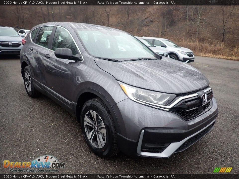 2020 Honda CR-V LX AWD Modern Steel Metallic / Black Photo #5