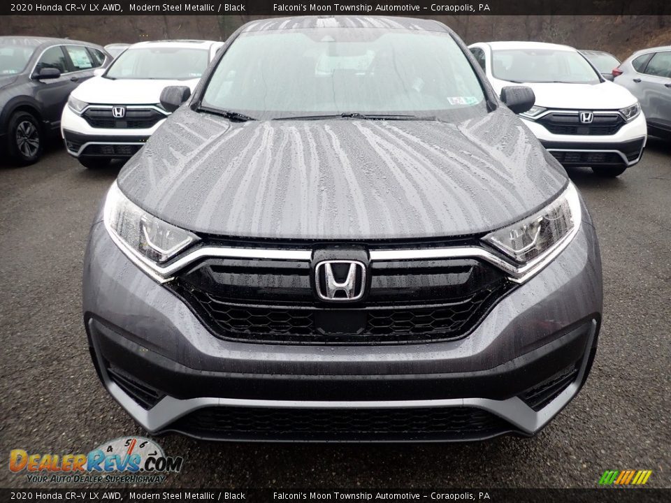 2020 Honda CR-V LX AWD Modern Steel Metallic / Black Photo #6